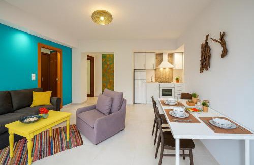 Vathianos Kampos Apartment | Vibrant Stays at Colored Dreams - Pet-Friendly Getaway