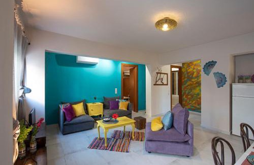 Vathianos Kampos Apartment | Vibrant Stays at Colored Dreams - Pet-Friendly Getaway