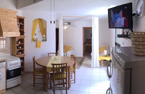 Madliena Apartment | Idyllic Retreat: Apartment Yellow with Pool & Ocean Views