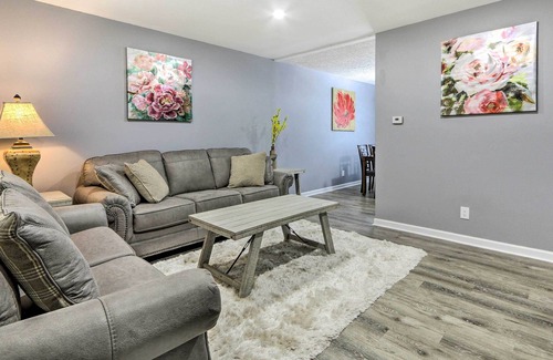 Columbus House | Columbus Home Just Minutes From Downtown!