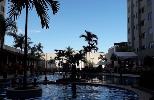 Prive das Caldas Apartment | Family-Friendly Apartment with Water Park and Game Room