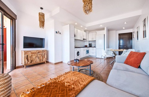 El Cotillo Apartment | Experience Relaxation at Casa Diego with Oceanfront Views