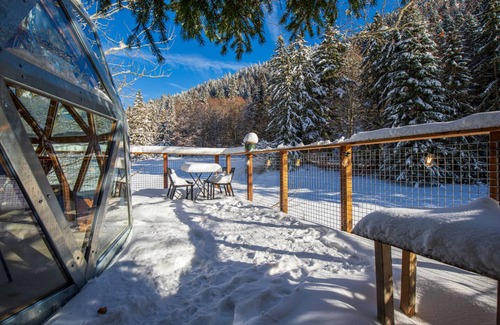 Autrans-Meaudre-en-Vercors Cabin | Exceptional Panoramic Dome in Vercors with Family Amenities