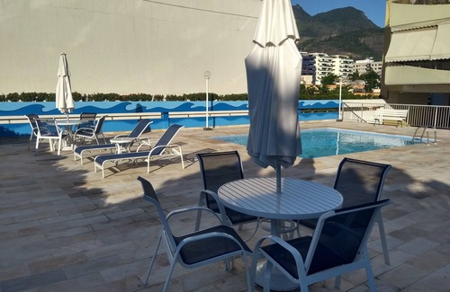 Freguesia Apartment | Convenient Comfort with Oceanfront Views & Pool Access
