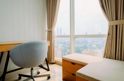 Gondangdia Apartment | Modern Studio Menteng Park Apartment with Pool Access