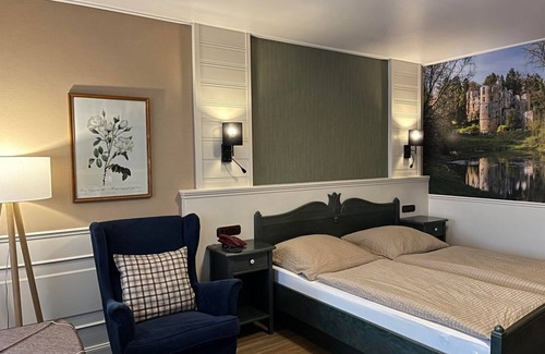 Echternacherbruck Bed & Breakfast | Cozy Balcony Double Room at Pension Zum Golfstübchen