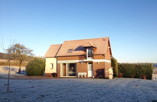 Aubermesnil-aux-Erables House | Relaxing Gîte with Ocean View in Normandy Countryside