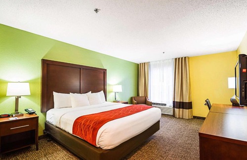 Dayton Hotel | Comfort Inn & Suites: Pet-Friendly Stay with Pool Access