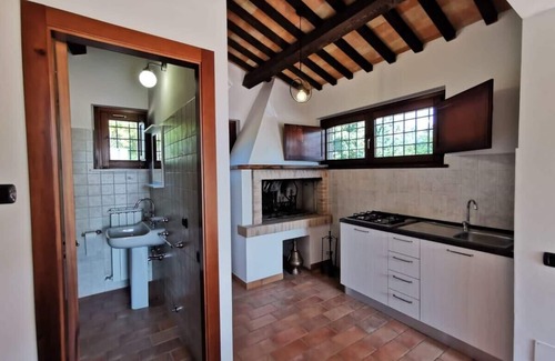 San Severino Marche Villa | Inviting Poolside Villa with Relaxing Sunbathing Area