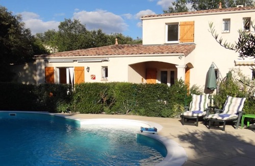 Notre-Dame-de-Londres House | Inviting Cottage with Pool and Scenic Pic Saint Loup Views