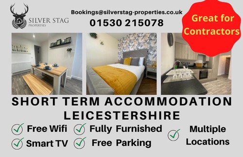 Church Gresley House | Discover Silver Stag Properties: 4 BR Family Retreat
