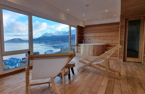 Province of Tierra del Fuego Apartment | Bright Sea View Studio with Spa Access at Turek Residences