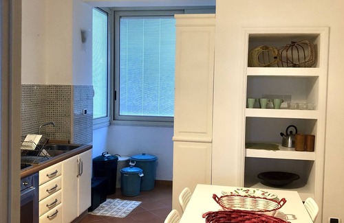 Formia Apartment | Inviting Apartment with Terrace and Ocean Views Near Beach