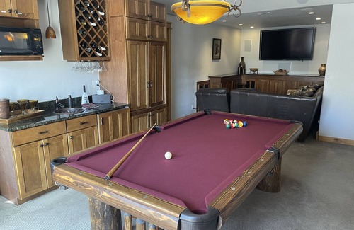 Mountain Village House | Inviting Mountain Home with Hot Tub, Game Room & Top Reviews