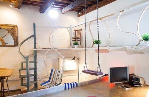Rome City Centre Apartment | Delightful Pantheon Loft: Guest Rated 10/10, Family Friendly