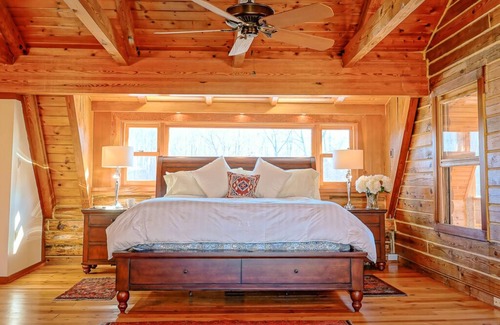 Wittman Cabin | Relaxing Waterfront Retreat with Pool & Pet-Friendly Amenities