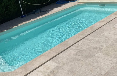 Biguglia Apartment | Cozy Studio Steps from the Beach with Pool Access