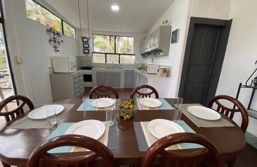 Mompiche House | Relaxing Villa Surrounded by Palm Trees and Ocean Views
