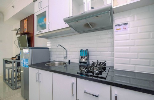 Cipulir Apartment | Modern Studio with Pool at Pakubuwono Terrace Apartment