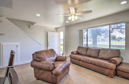 Country Rose House | Cozy Bakersfield Townhome with Fire Pit & Family-Friendly Fun