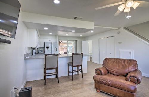 Country Rose House | Cozy Bakersfield Townhome with Fire Pit & Family-Friendly Fun