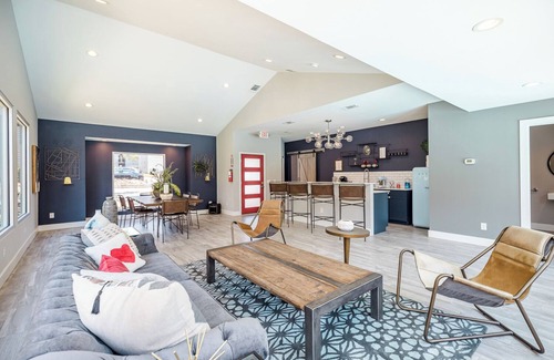 McNeil Apartment | Cozy BoHo 2BD Apt with Pool & Pet-Friendly Vibes
