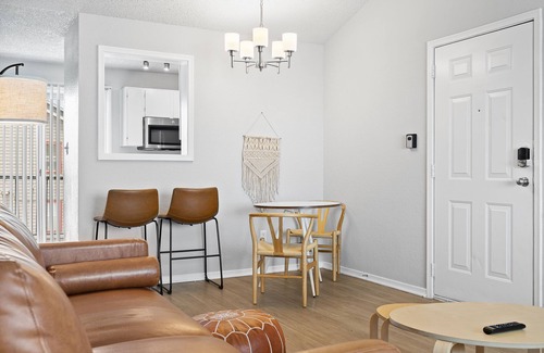 McNeil Apartment | Cozy BoHo 2BD Apt with Pool & Pet-Friendly Vibes