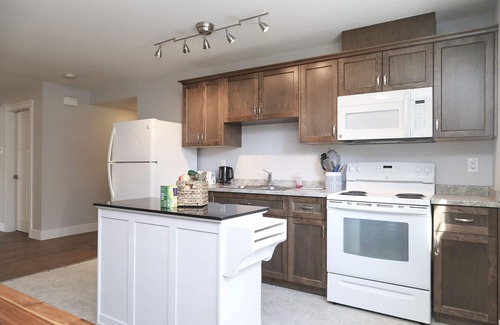 Sardis Apartment | Inviting Suite for Long Stays with Lake View & Kitchen