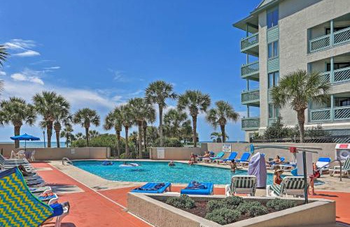 Myrtle Beach Apartment | Enchanting Summer Escape with Pool and Ocean Views