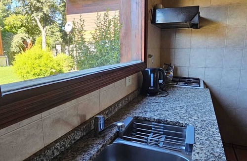 Dina Huapi Cabin | Inviting Raices Patagonicas Superior Cabin with Hot Tub