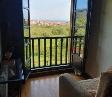 San Juan de la Arena Apartment | Pet-Friendly Oceanfront Retreat at Las Mimosas del Nalon