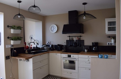 Tregastel Apartment | Renovated Apartment with Ocean View in Tregastel, Rated 10/10