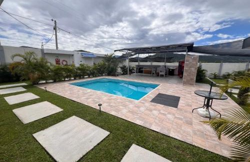 Gigante House | Family-Ready Compostela Cabañas Gigante with Pool Access