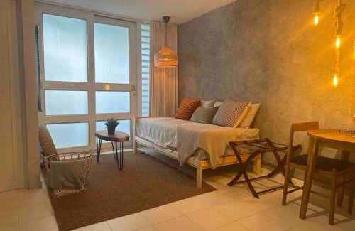 Condado Apartment | Relax at Condado Beach Organic Jewel with Pool Access