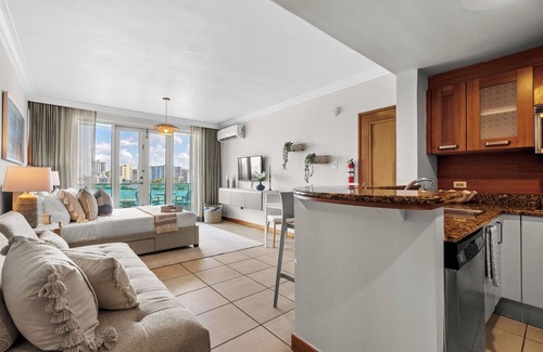 Puerta de Tierra Apartment | Condado | Oceanfront Terrace | Steps From The Beach