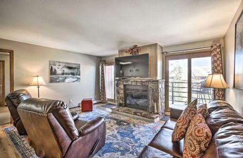 Wildernest Apartment | Cozy Silverthorne Condo with Private Balcony & Fireplace