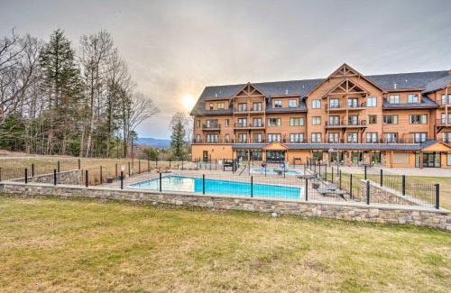 East Burke Apartment | Top-Rated Condo with Bike Lockers & Pool Access!