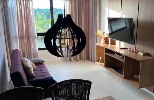 Centro Apartment | Pet-Friendly Condomínio Paraiso dos Coqueiros with Ocean View