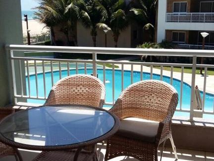 Porto das Dunas Apartment | Oceanfront Condomínio Terra Maris with Pool & Hot Tub
