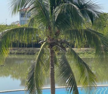 Zona Norte Apartment | Pet-Friendly Oceanfront Retreat at Laguna Club Cartagena