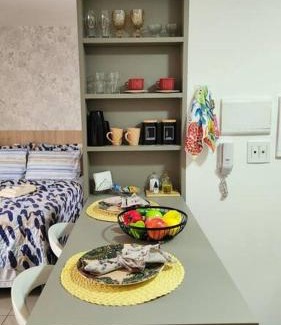 Guara Apartment | Cozy Studio in Park Sul Near Airport with Pool & Ocean View