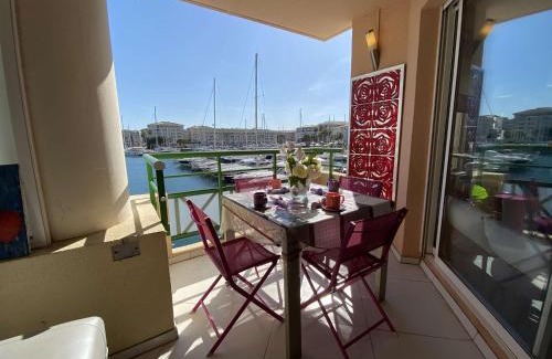 Frejus Port Apartment | Charming 2-Room Apartment with Terrace & Port Views