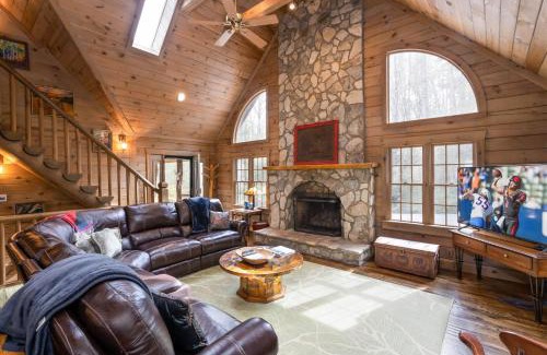 Tynecastle House | Discover Connies Log Cabin: Pet-Friendly Retreat with Spa