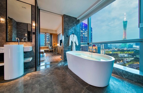 Zhujiang New Town Hotel | Experience Luxury at Conrad Guangzhou: 5-Star Comfort Awaits
