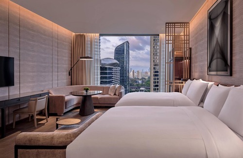 Nanshan Hotel | Elegant Conrad Shenzhen: Top-Rated Stay with Pool & Dining