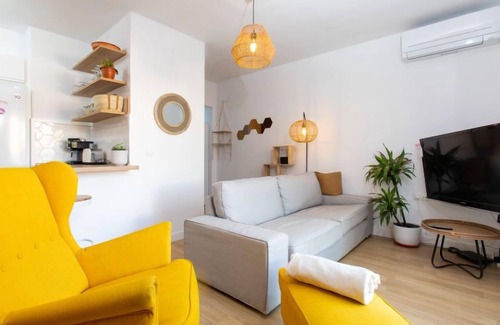Rincon de la Victoria Apartment | Oceanfront Retreat at Constitución Square - Guest Rated 9.4
