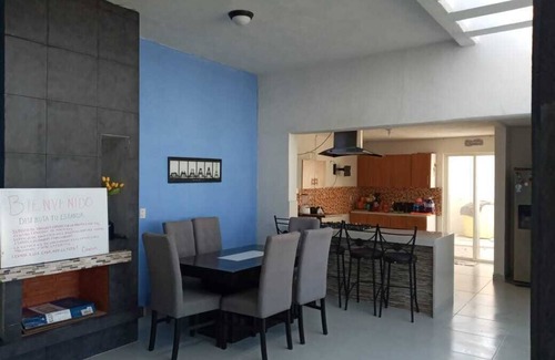 San Juan del Rio House | Modern Retreat Near Haciendas with Pool and Spa Amenities