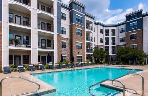 Hurstbourne Apartment | Contemporary 2BR Suite | Pool, Parking + Gym B