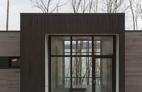 Potton Villa | Stylish Retreat by Lake Memphremagog with Hot Tub Access