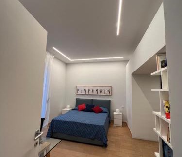 Quartieri Spagnoli Apartment | Artistic Retreat for Families: Contemporary Art Home